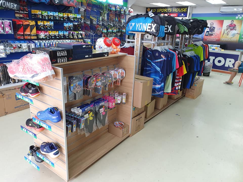 retail display for sporting goods badminton racquets retail display for sporting goods badminton racquets