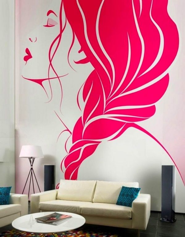 Classic, Elegant Wall Decor Design wall paintings design, simple and classic